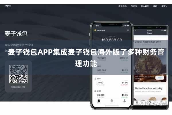 麦子钱包APP集成麦子钱包海外版了多种财务管理功能