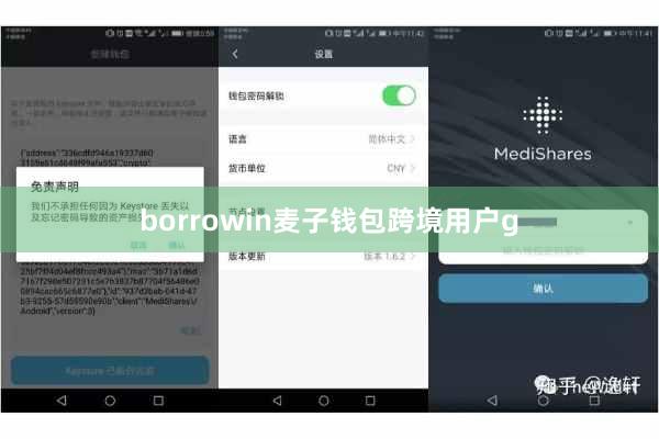 borrowin麦子钱包跨境用户g